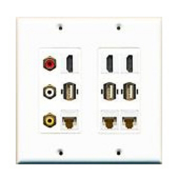  Keystone Coupler. Wall Plate series