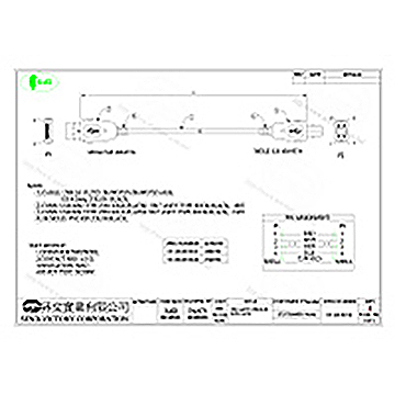  LOCKING USB AM to LOCKING B Male Cable