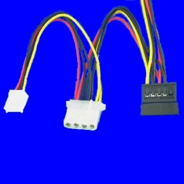 SATA 15P POWER SATA 15P TO 5.08 HSG + 2.54 HSG